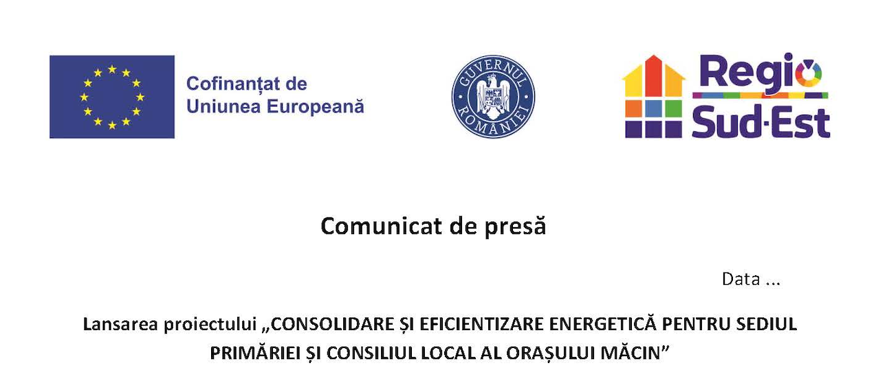 comunicat de presa regio-sud-est